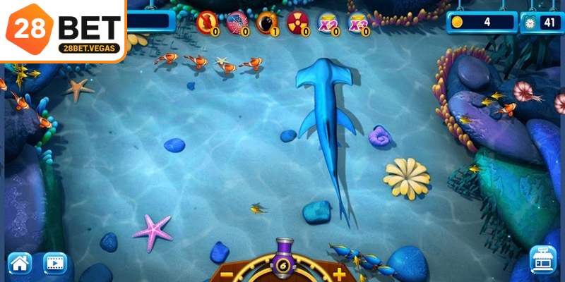 Tham gia bắn cá sẽ được khám phá một đại dương sống động