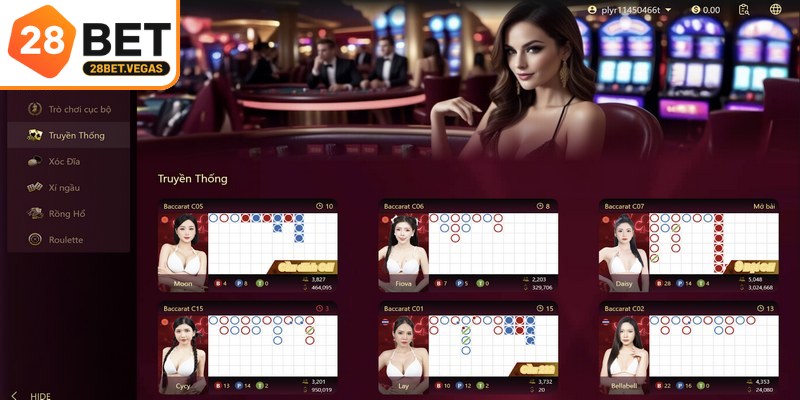 Sảnh live casino mang đến cho người chơi trải nghiệm chơi game trực tiếp